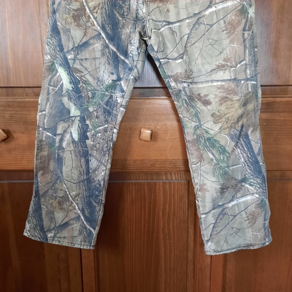 Wrangler Pro Gear RealTree Camo Quilt Lined Hunting Denim Jeans PG200AP 38×30 - Picture 3 of 14